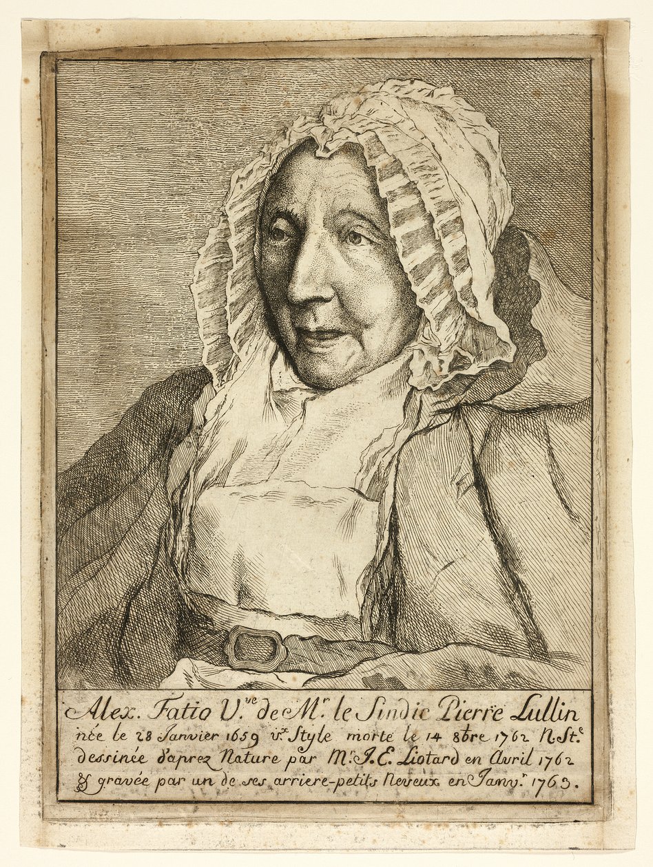 Madame Pierre Lullin-Fatio alkotó: Jean Étienne Liotard