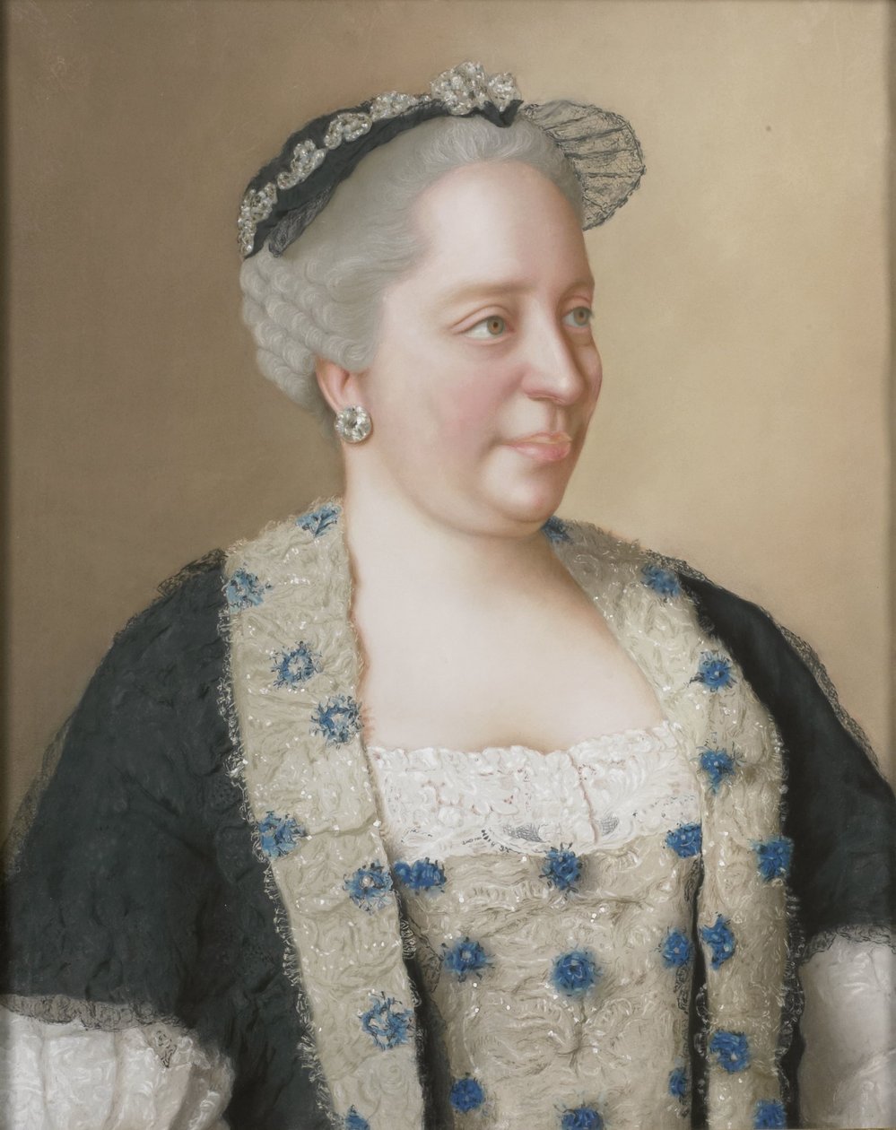 Ausztriai Mária Terézia (1717-80), Ausztria főhercegnője, Magyarország és Csehország királynője, római-német császárné alkotó: Jean Étienne Liotard