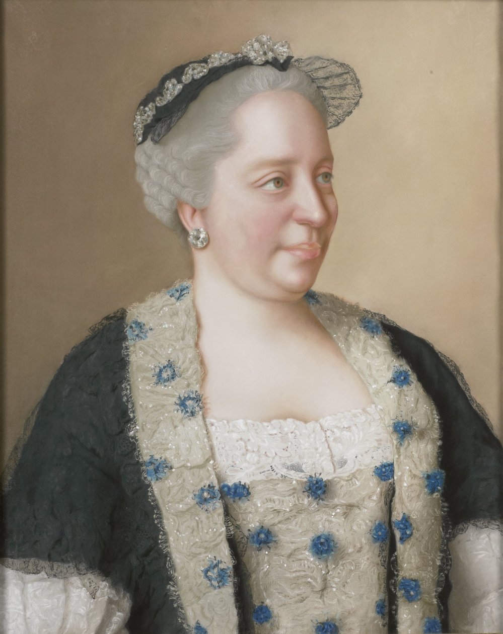 Mária Terézia osztrák császárné (1717-1780) portréja alkotó: Jean Étienne Liotard