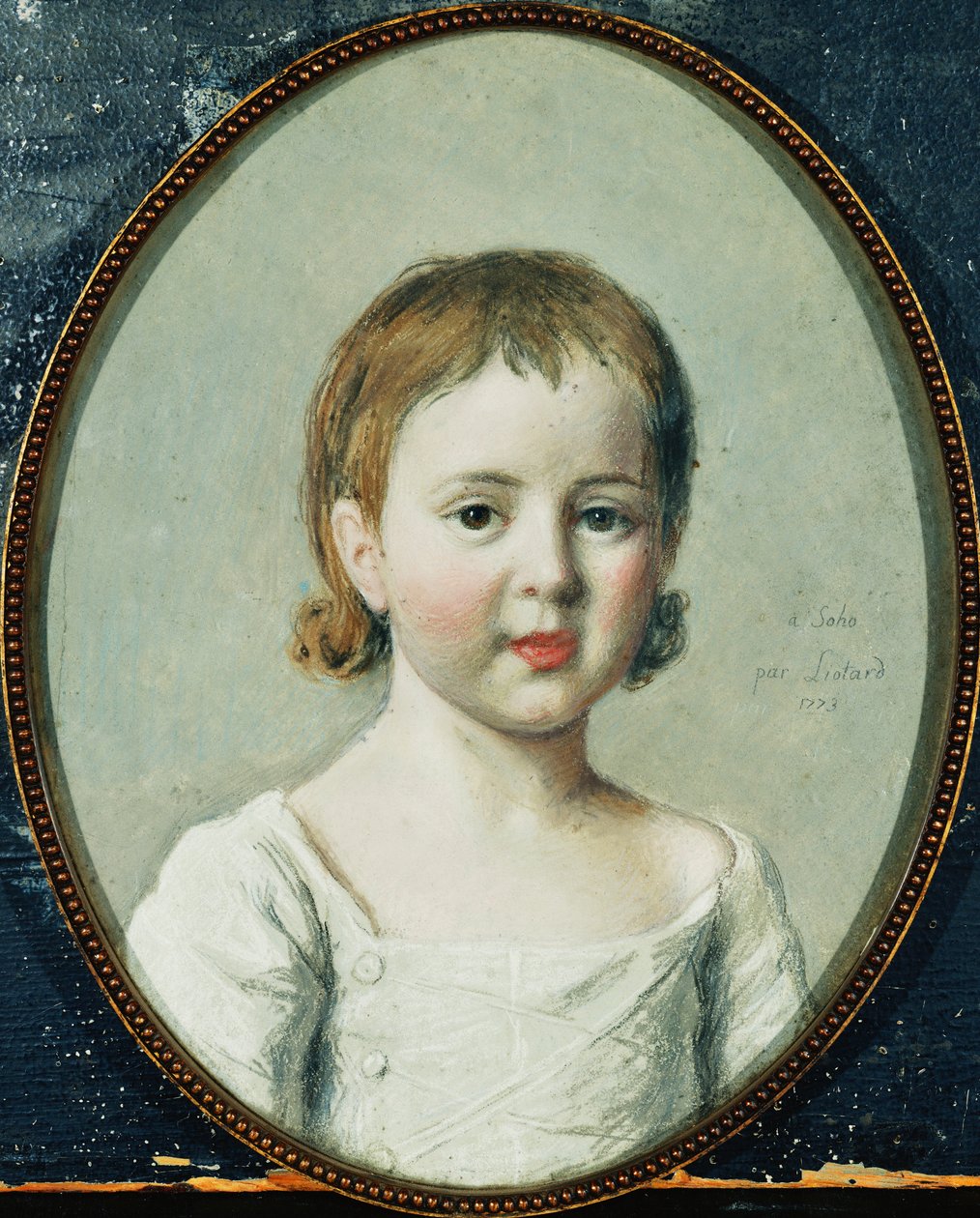 Matthew Robinson Boulton portréja, mellhossza 3 éves alkotó: Jean Étienne Liotard
