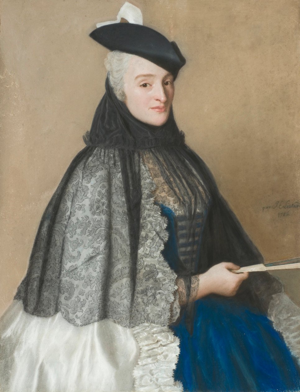 Mme Boère portréja alkotó: Jean Étienne Liotard