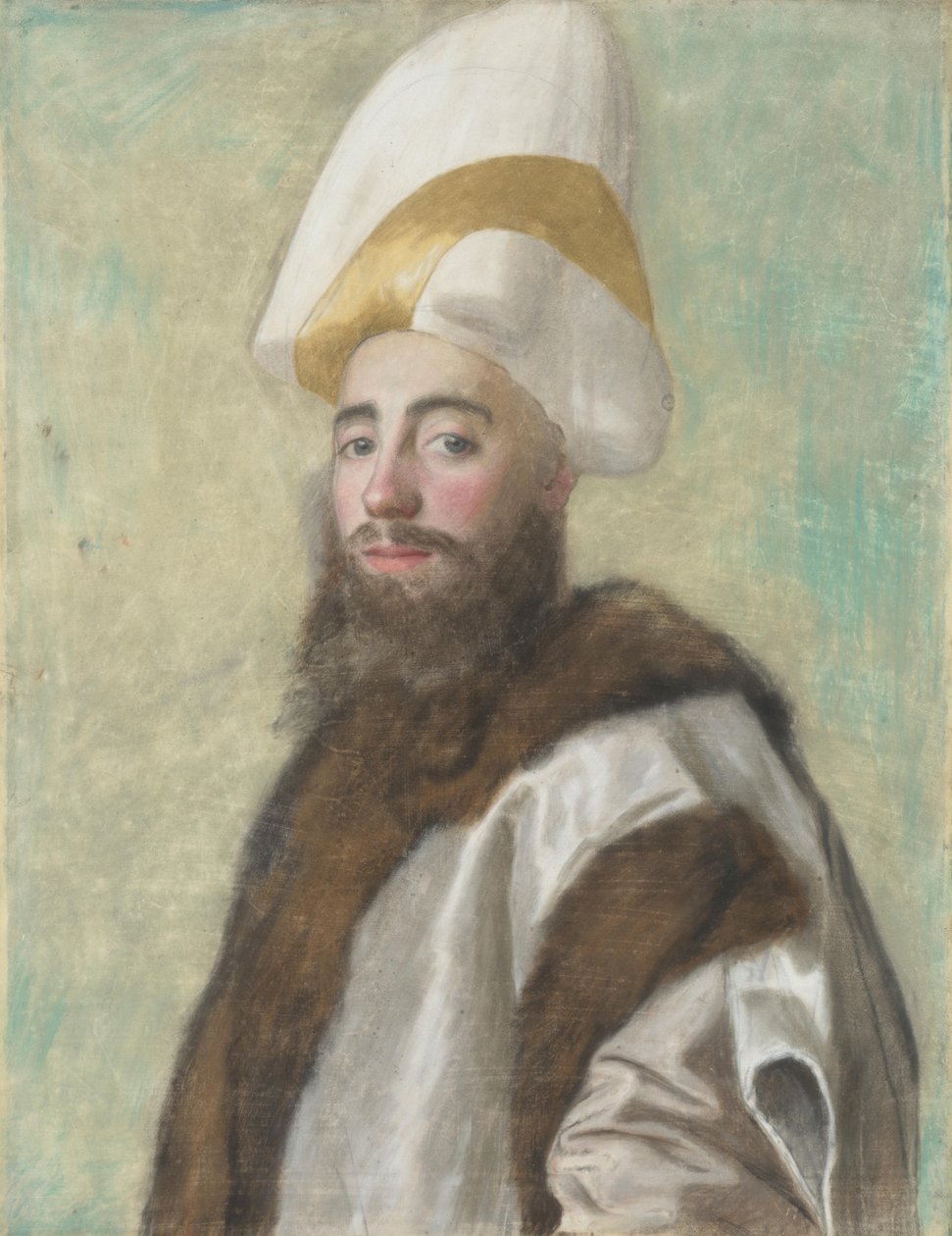 Nagyvezír portréja, c. 1740 alkotó: Jean Étienne Liotard