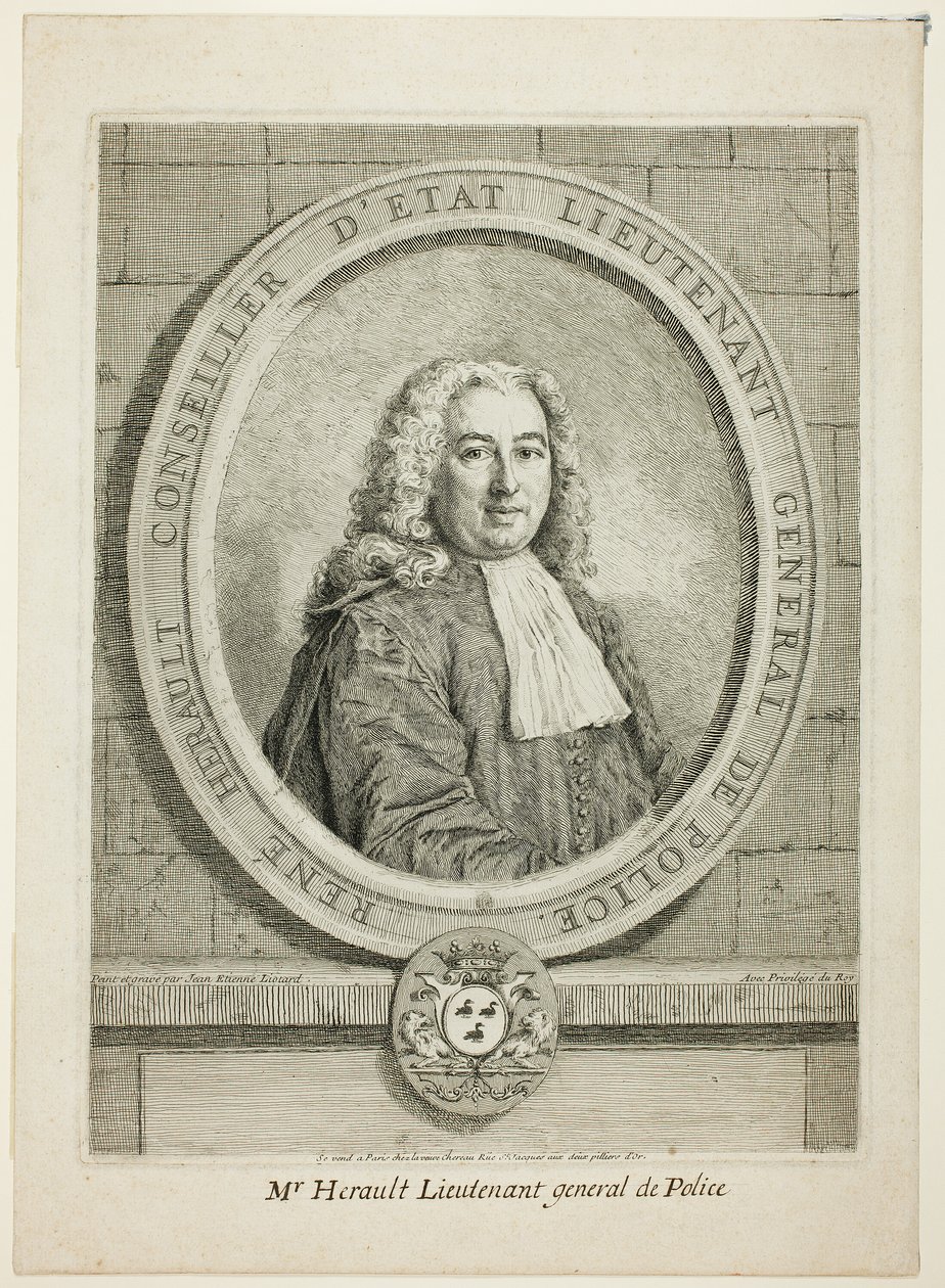 René Hérault alkotó: Jean Étienne Liotard