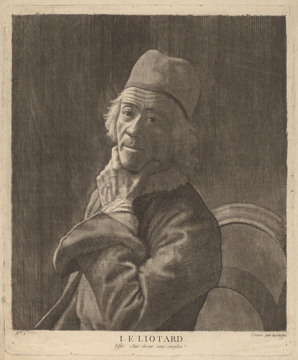 Önarckép alkotó: Jean Étienne Liotard