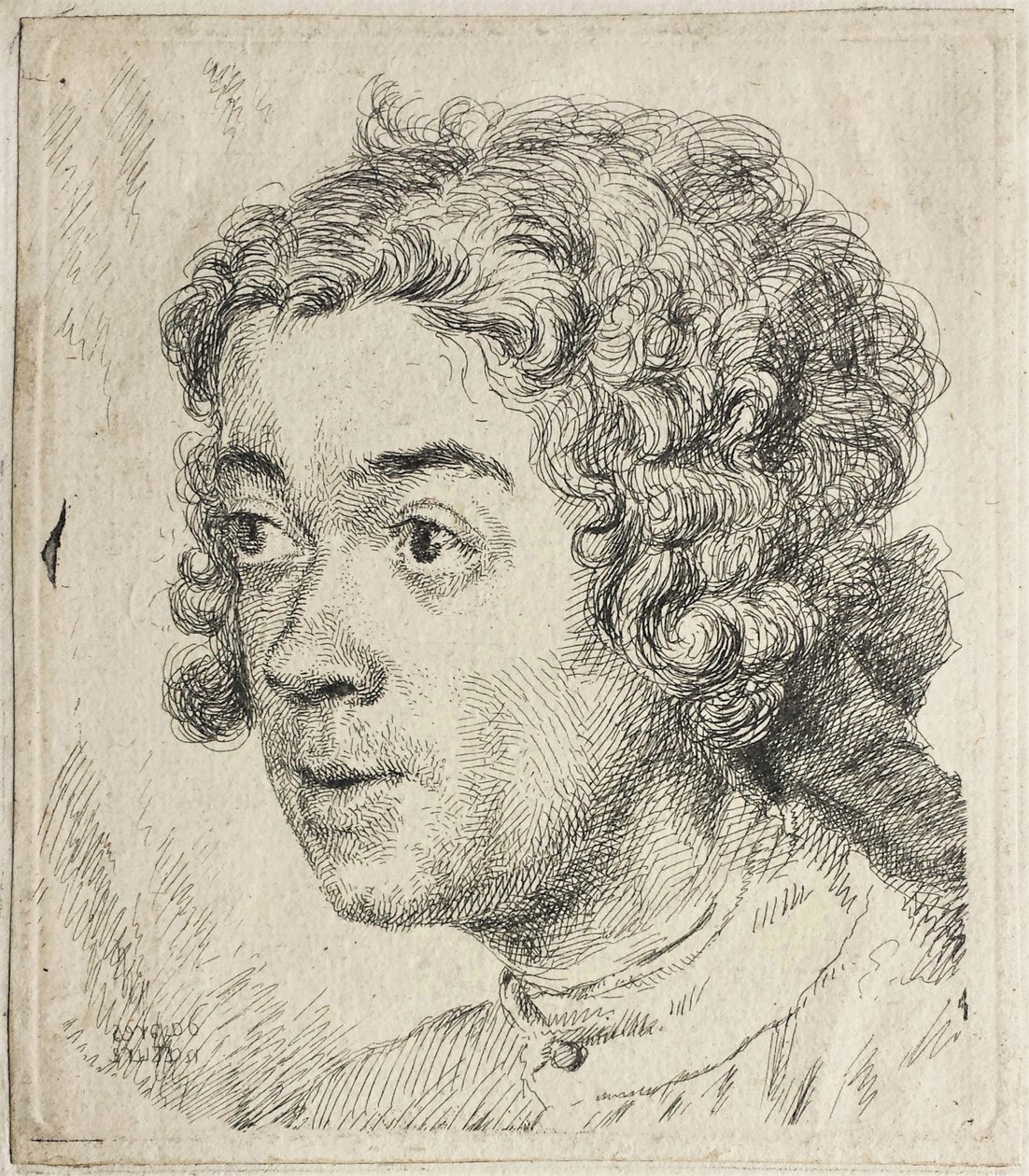 Önarckép, 1731 körül. alkotó: Jean Étienne Liotard
