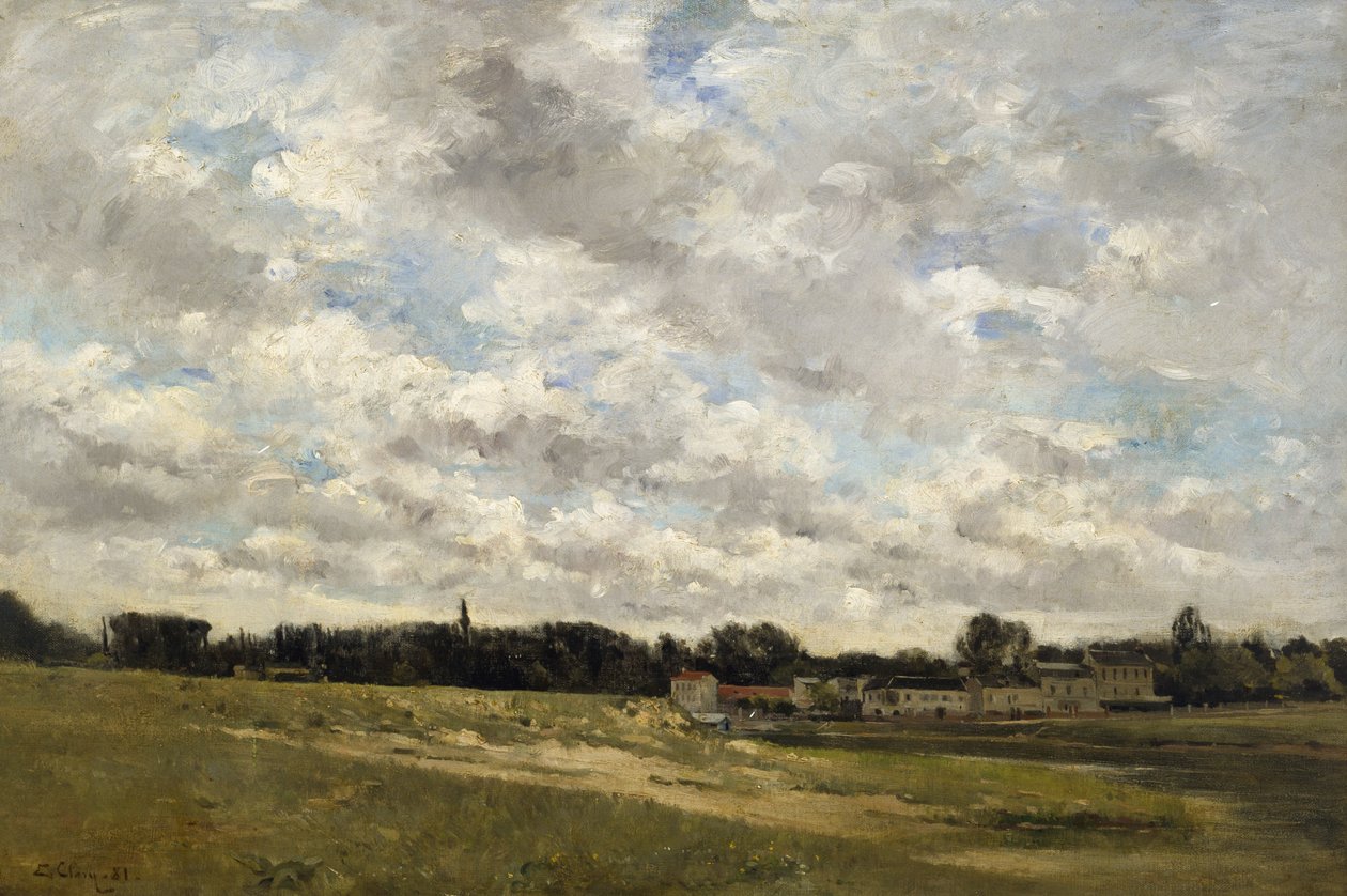 Táj, 1881 alkotó: Jean Eugene Clary