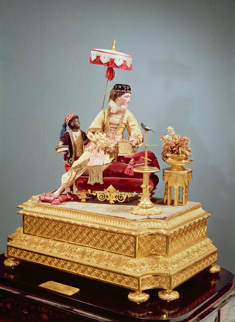 Az énekóra automatája, 1844 (vegyes technika) alkotó: Jean Eugene Robert