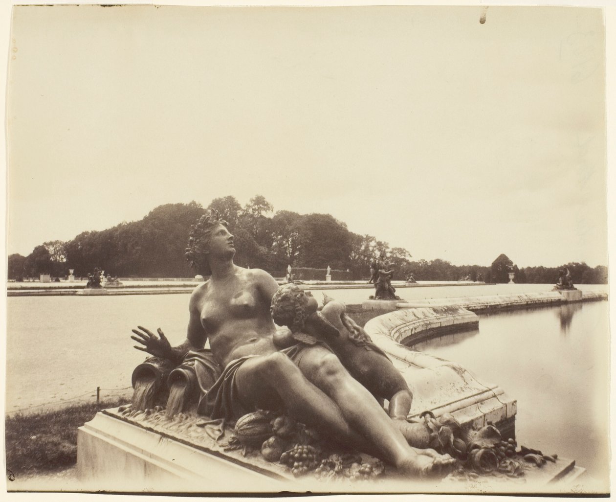 Versailles, Északi-medence alkotó: Jean Eugène Auguste Atget