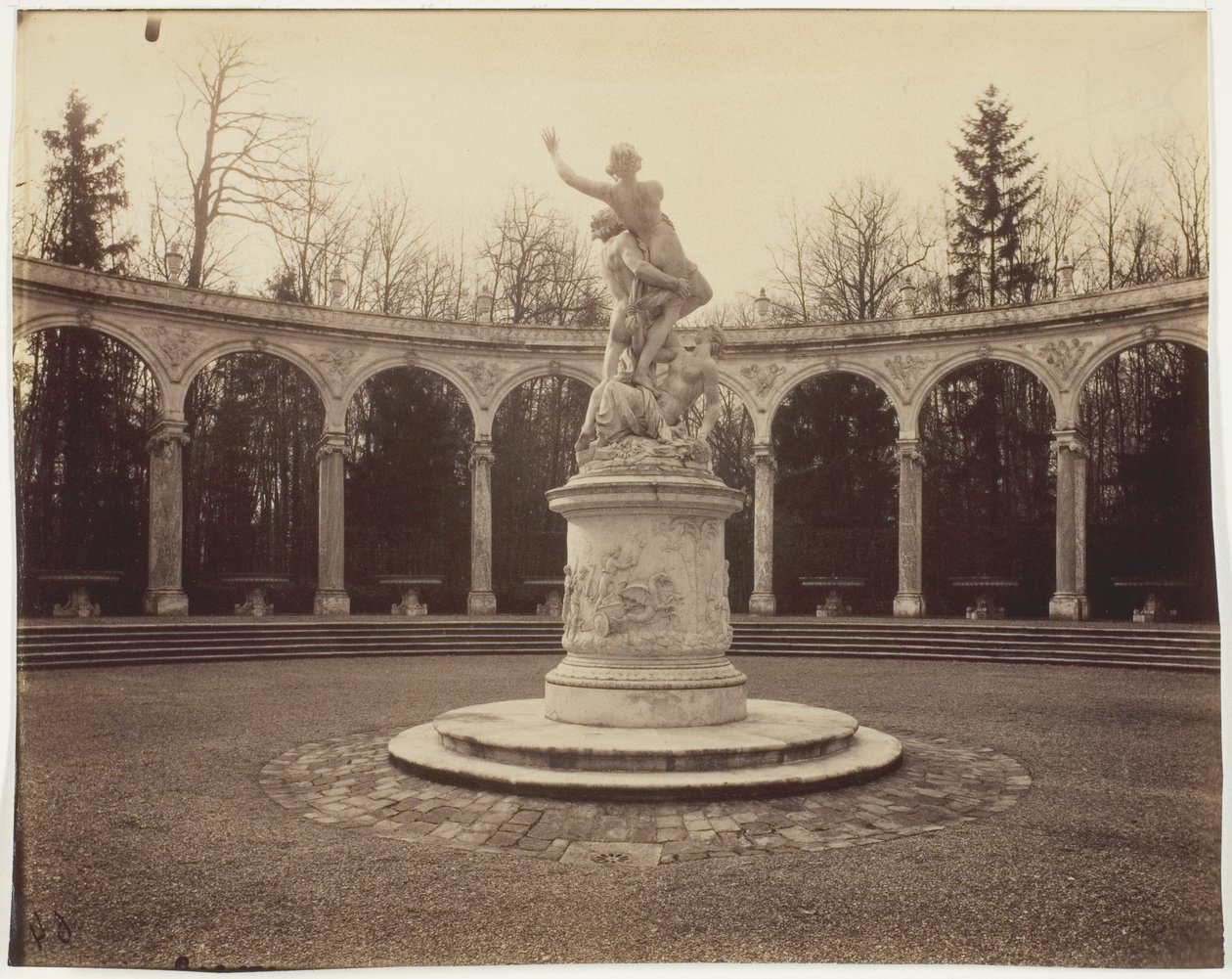 Versailles, Bosquet de la Colonnade alkotó: Jean Eugène Auguste Atget