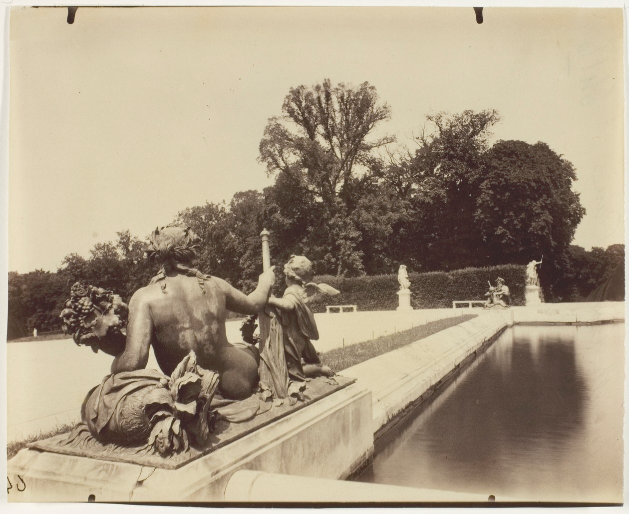 Versailles, Park sarok alkotó: Jean Eugène Auguste Atget
