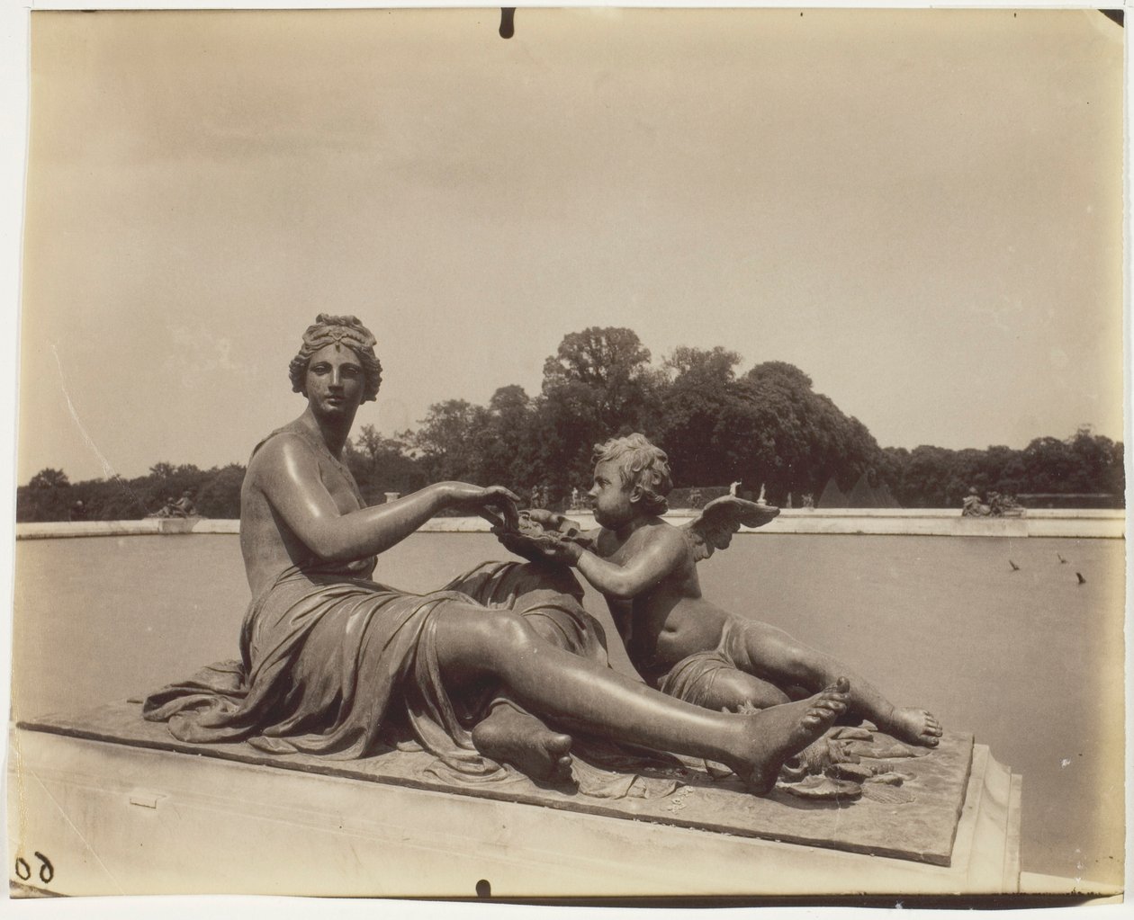 Versailles, Park sarok alkotó: Jean Eugène Auguste Atget