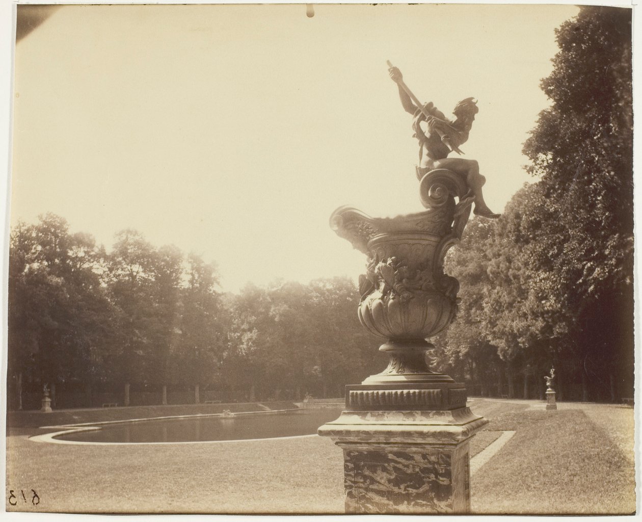 Versailles, Grand Trianon (Le Lorrain váza) alkotó: Jean Eugène Auguste Atget