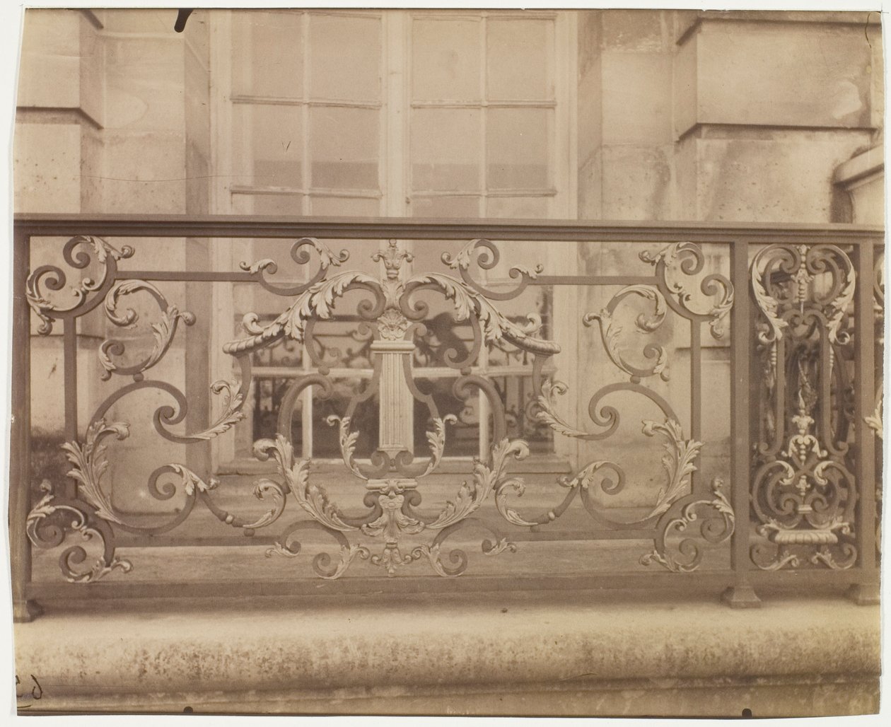 Versailles, Grille du Chateau alkotó: Jean Eugène Auguste Atget