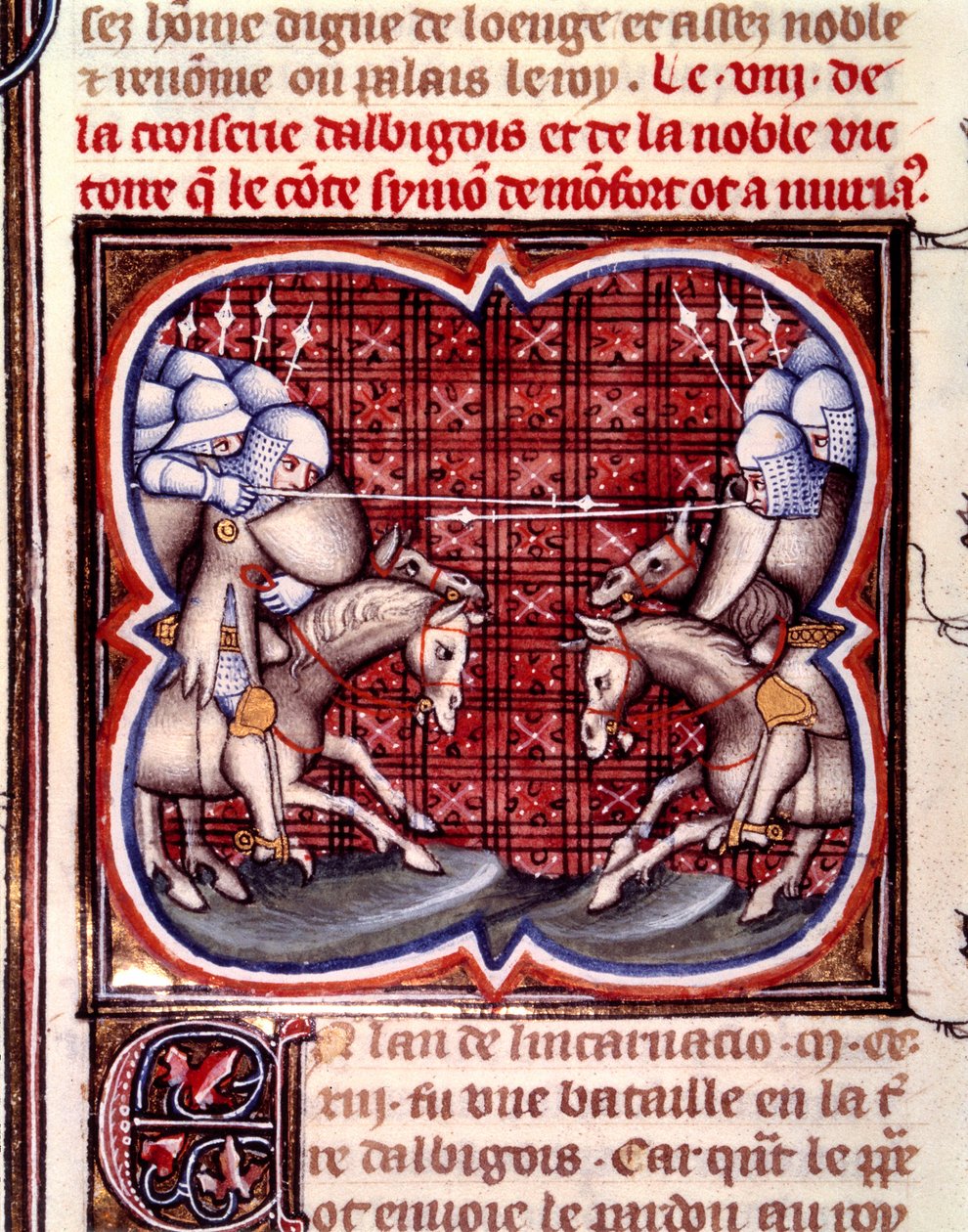 Mureti csata (szeptember 12 alkotó: Jean Fouquet
