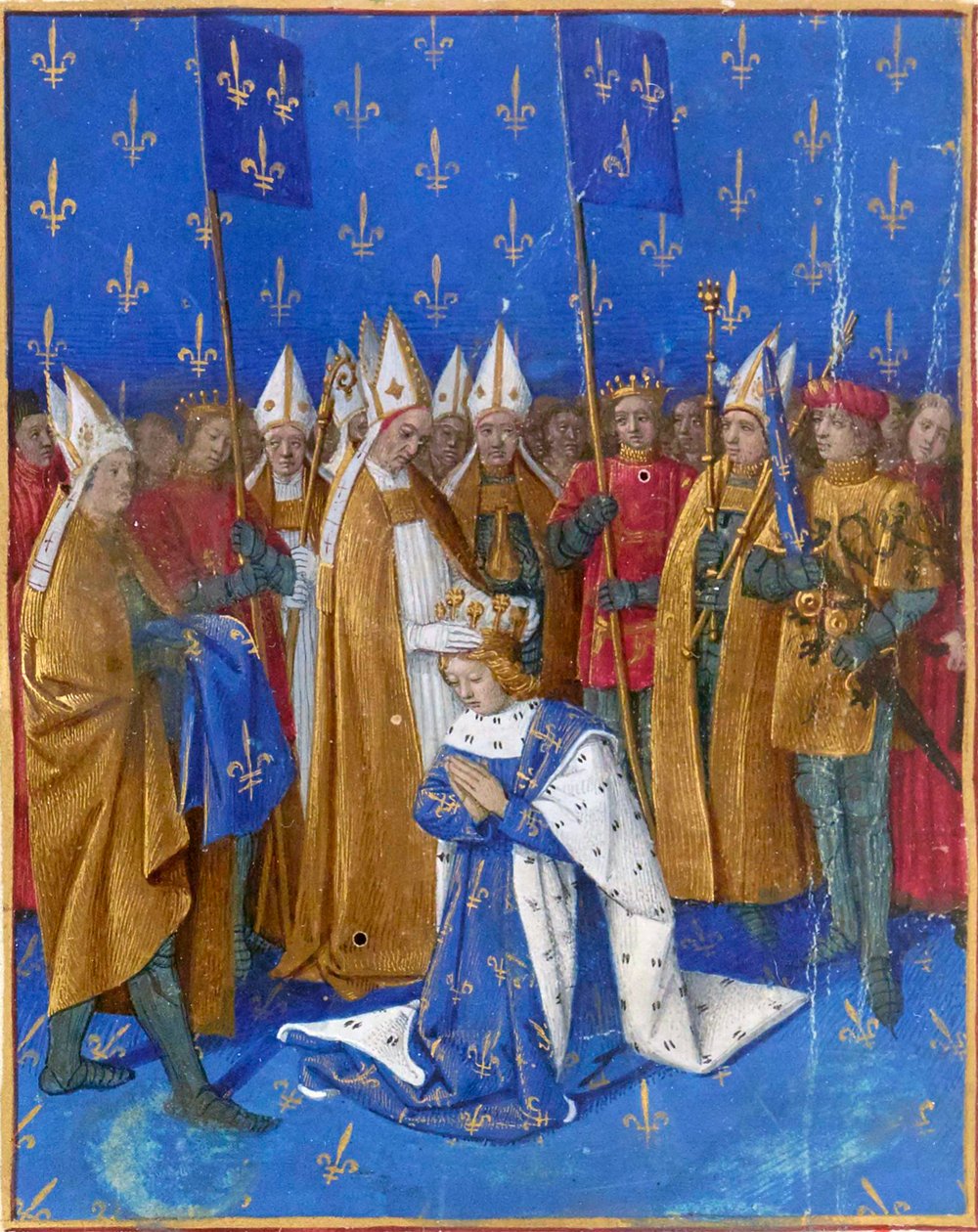 A szeretett VI. Károly koronázása alkotó: Jean Fouquet
