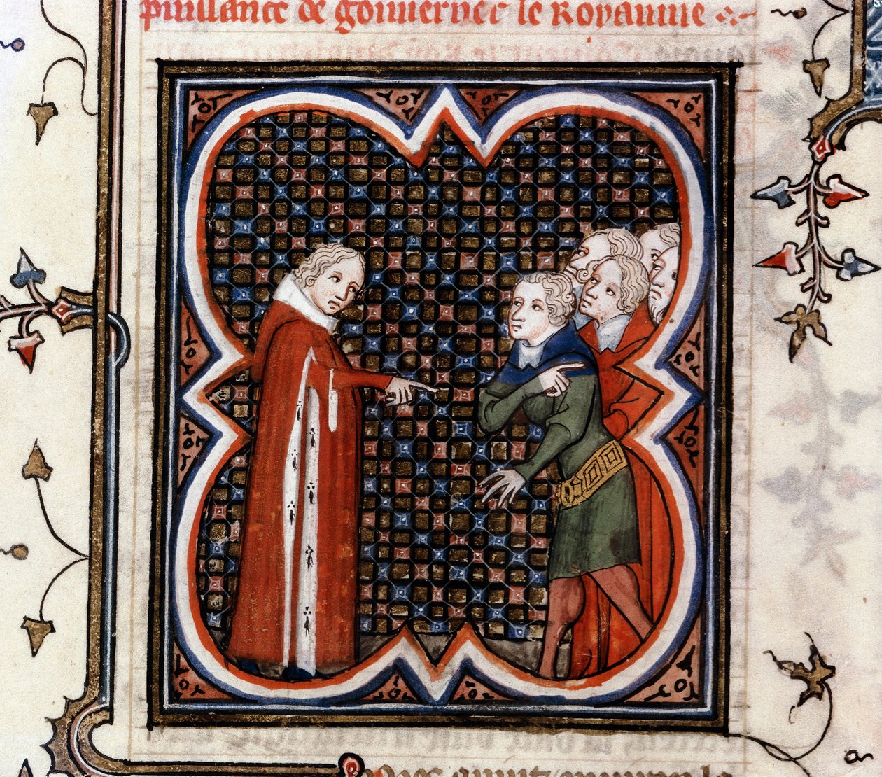 Etienne Marcel, a párizsi kereskedők előszava, II. Jó János francia király (1319-1364) azt mondta, hogy tartsa tiszteletben az 1357-es „Grande Ordonance”-t, és magatartásáért szemrehányást tett Jean „Franciaország nagy krónikái” című művében. Fouquet (1420 alkotó: Jean Fouquet