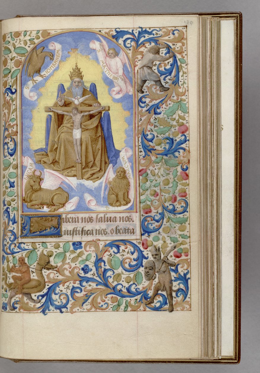 Gnadenstuhl Órakönyv, 1450-1499 alkotó: Jean Fouquet