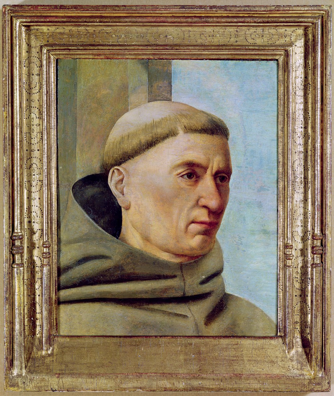 Egy szerzetes feje alkotó: Jean Fouquet