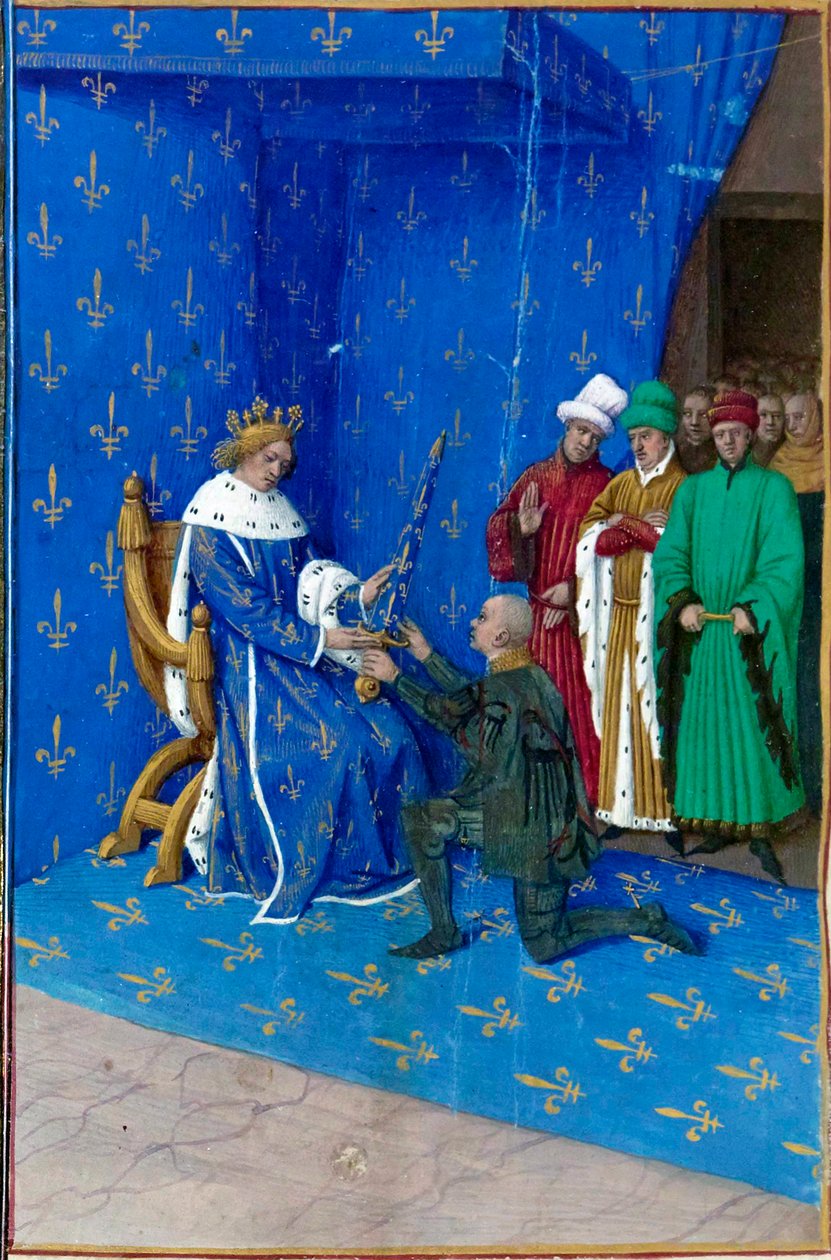 Karel5 Guesclin Fouquet alkotó: Jean Fouquet