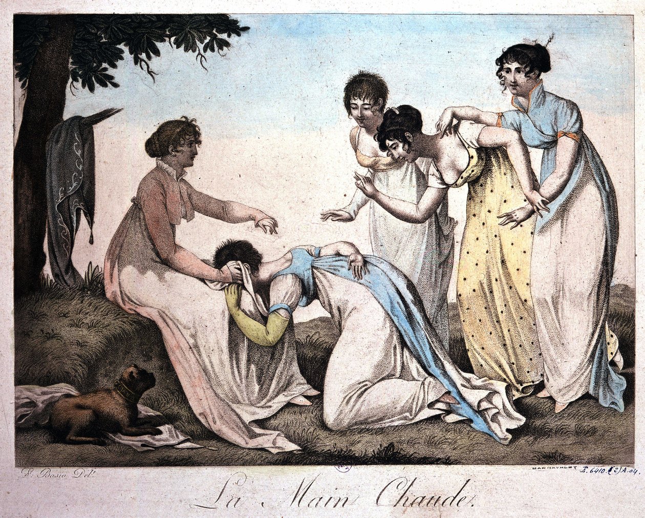 Girls Game: Hot Hand by Bosio v. 1820 alkotó: Jean Francois Bosio