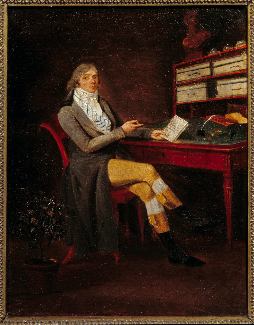 Charles Maurice de Talleyrand Perigord (1754-1838) francia politikus portréja. Jean Francois de Garneray (1755-1837) festménye. alkotó: Jean Francois Garneray