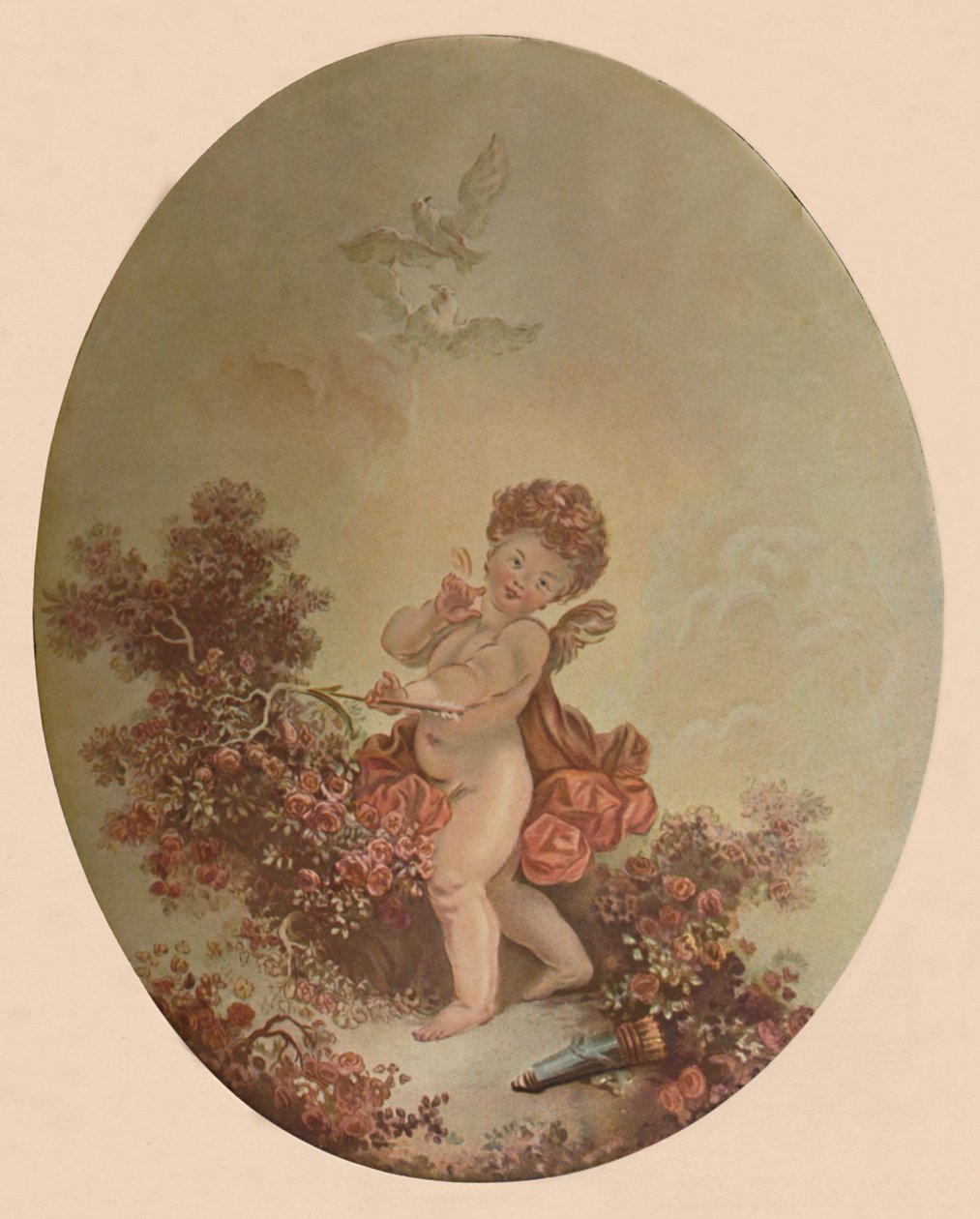 LAmour, Szerelem, 1775, 1913 alkotó: Jean Francois Janinet