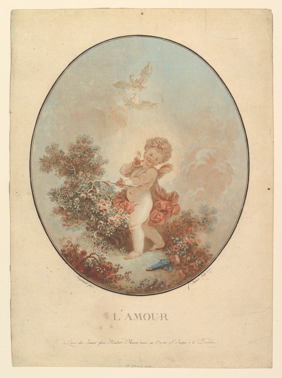 LAmour.n.d. alkotó: Jean Francois Janinet