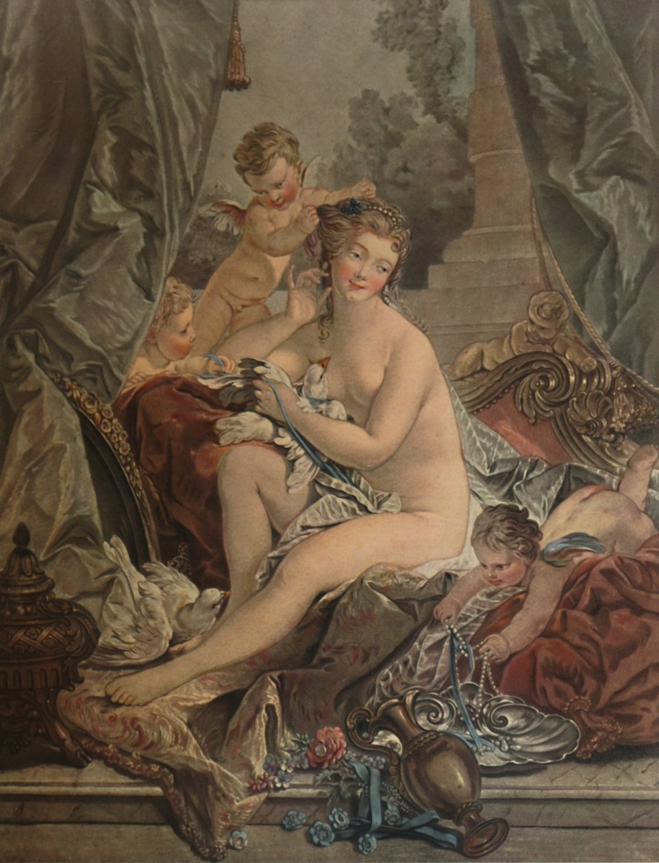 A Vénusz WC-je, Vénuszfürdő, 1783, 1913 alkotó: Jean Francois Janinet