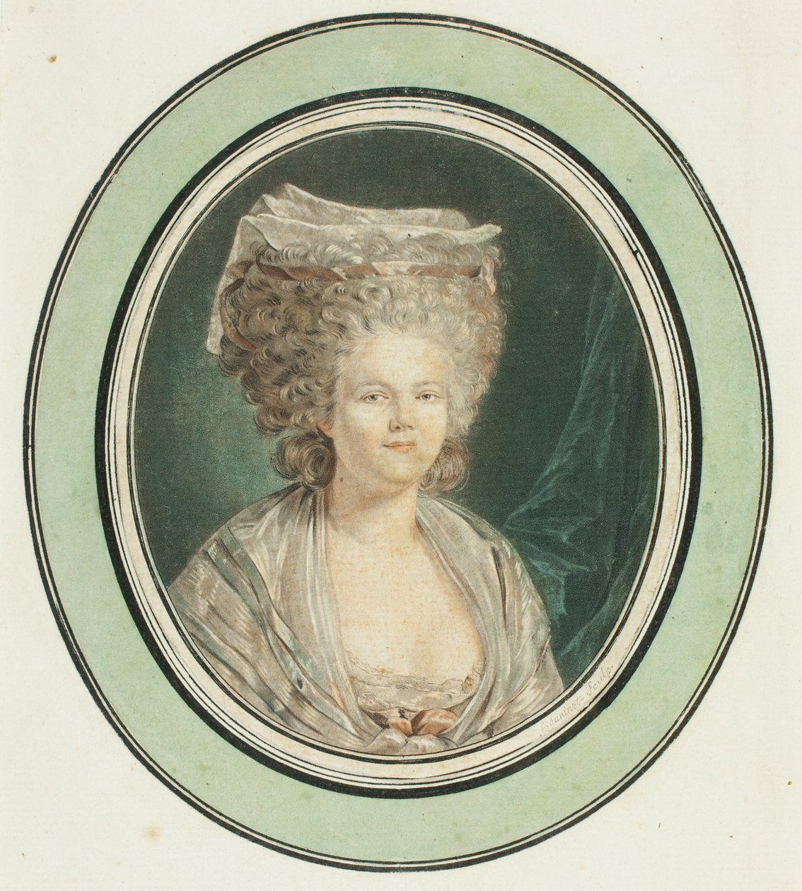 Mademoiselle Bertin alkotó: Jean Francois Janinet