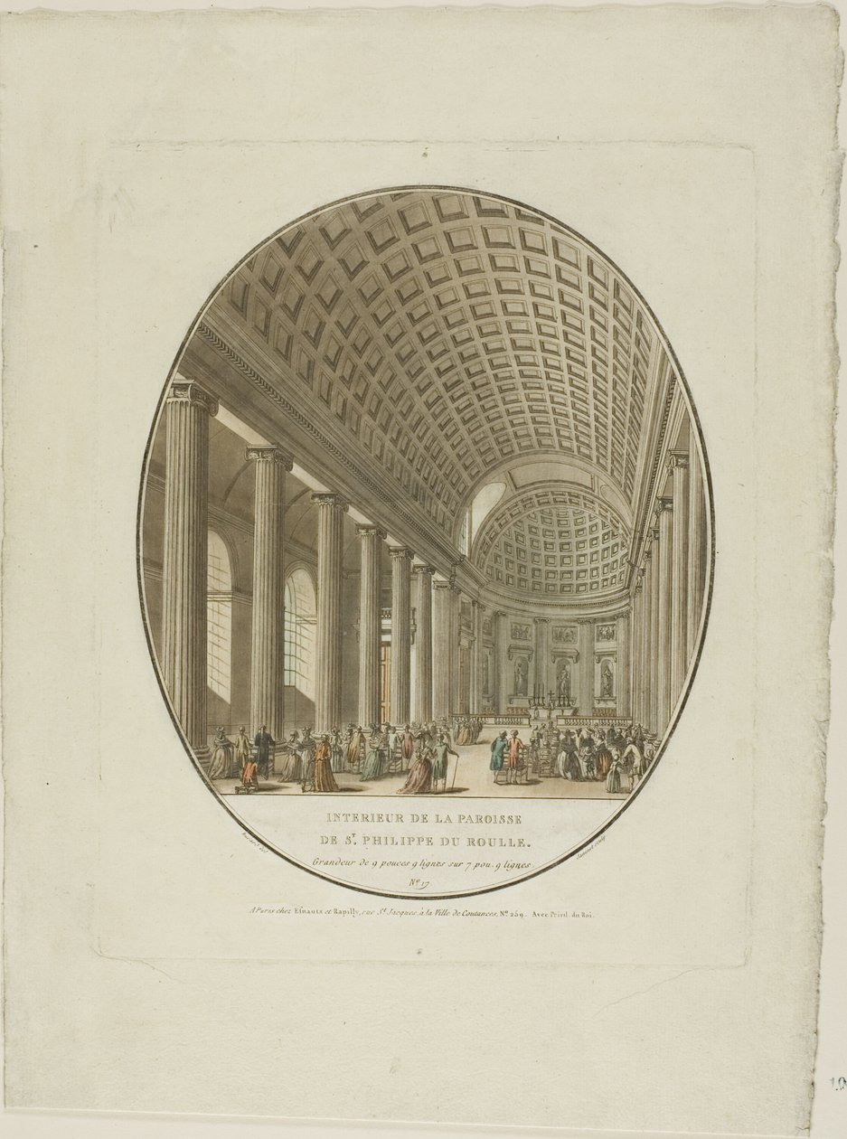 S. Philippe du Rouk, Párizs alkotó: Jean Francois Janinet