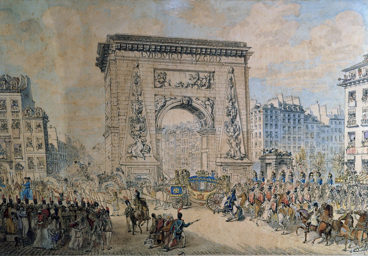 Pius előétele (Luigi Barnaba Chiaramonti pápa VII. vagy VII. Pius néven alkotó: Jean Francois Leleu