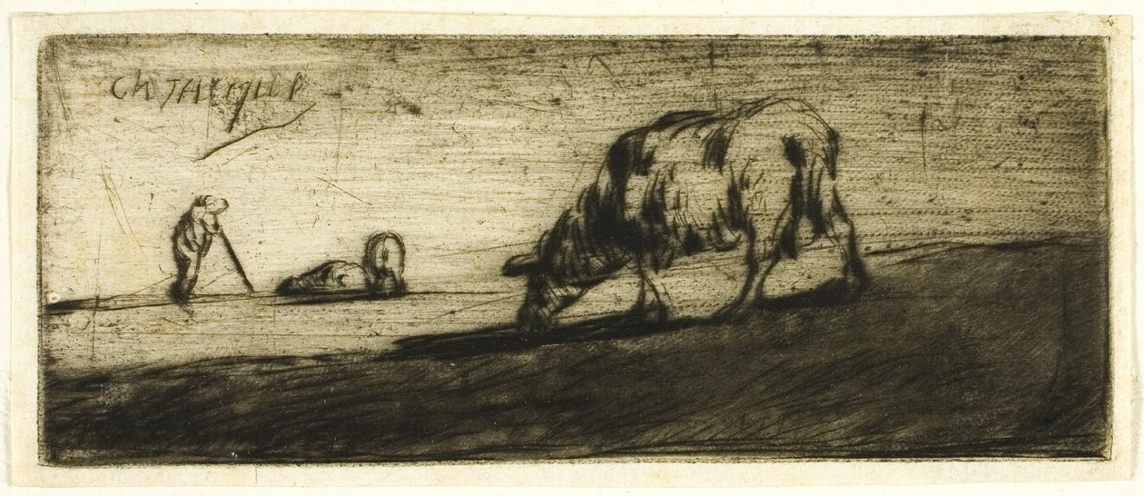Egy birka legeltetése alkotó: Jean Francois Millet