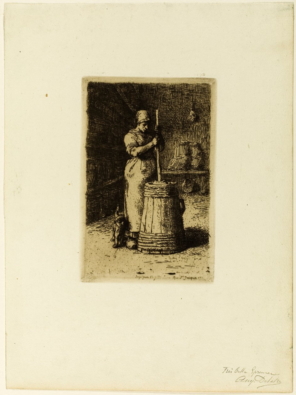 Kavargó nő alkotó: Jean Francois Millet