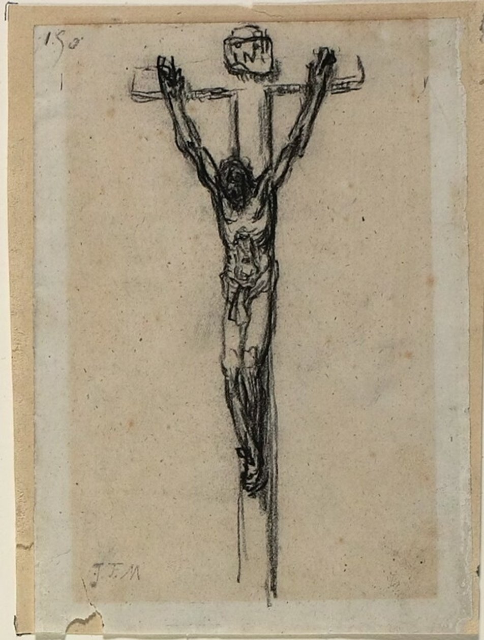 Keresztre feszítés alkotó: Jean Francois Millet