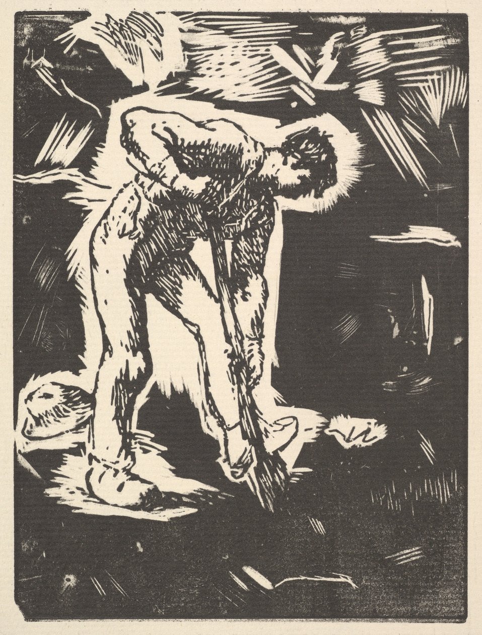 Digger, 1863. alkotó: Jean Francois Millet