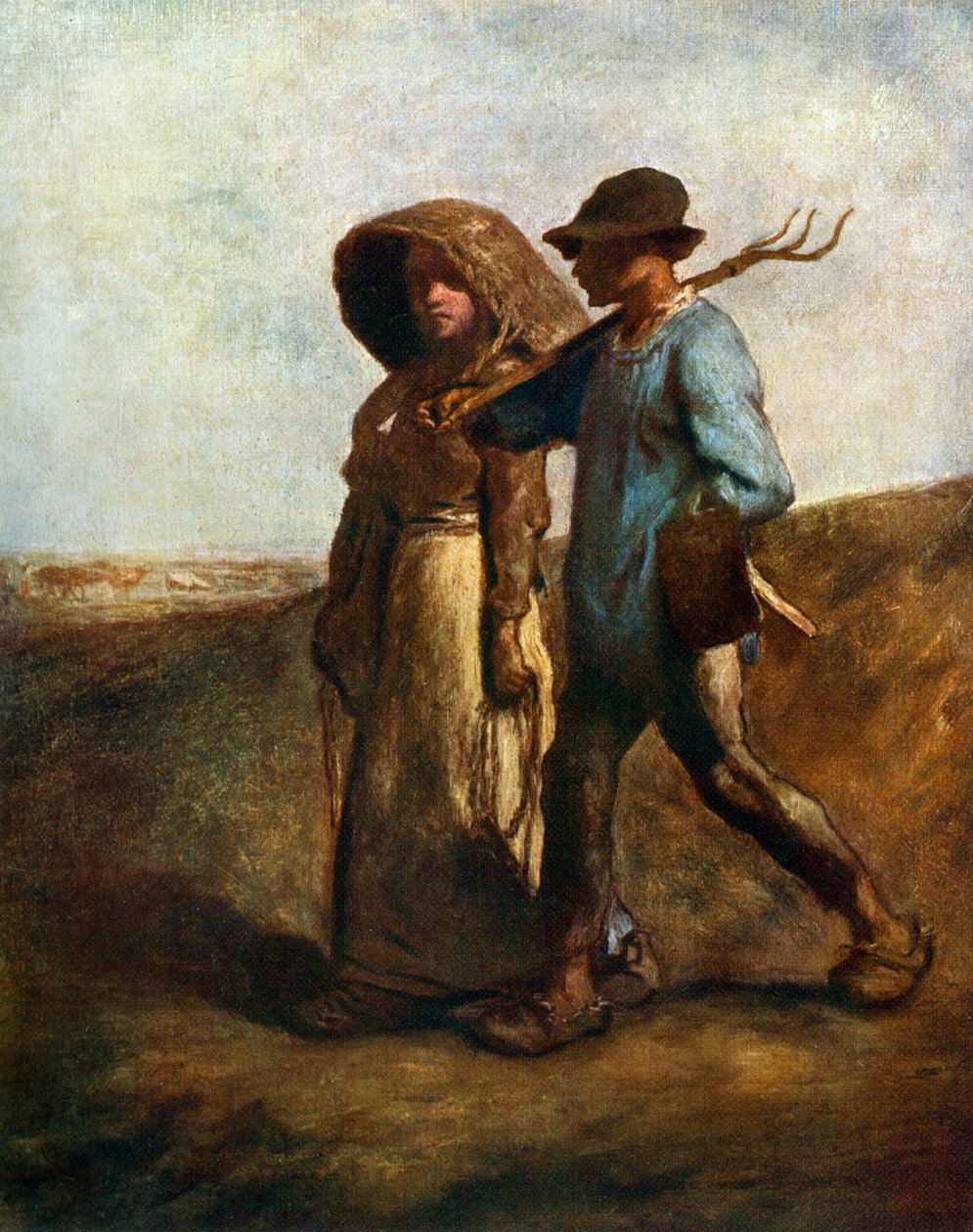 Munkába menni, 1850-1851, 1912. alkotó: Jean Francois Millet