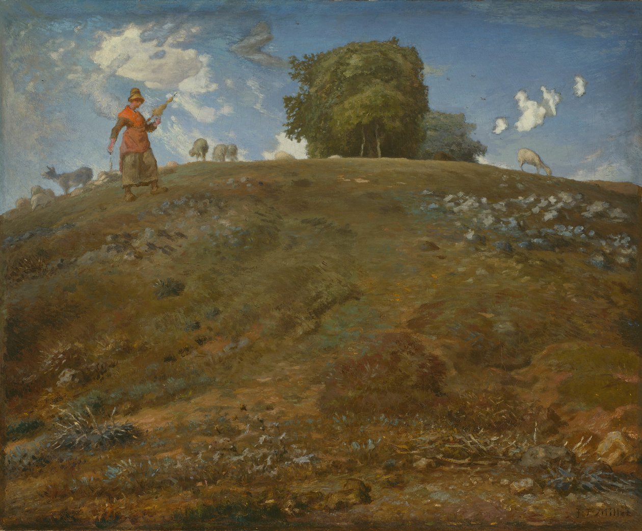 Auvergne-ben, 186669. alkotó: Jean Francois Millet