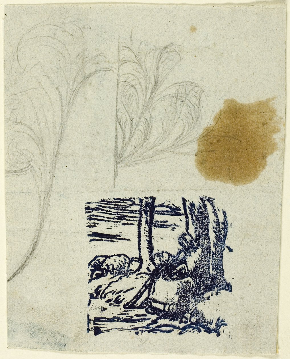 Kis pásztorlány, ülve alkotó: Jean Francois Millet