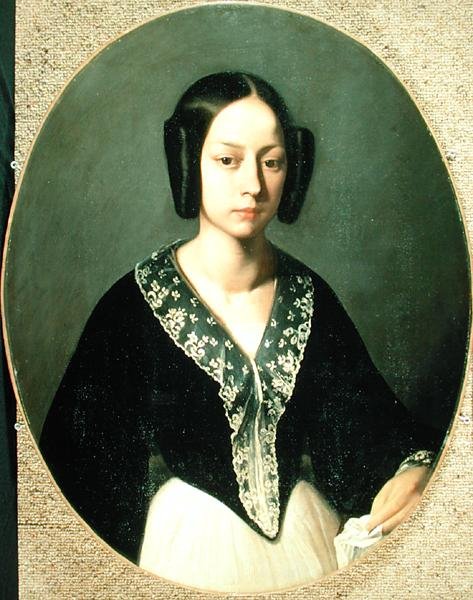 Madame Lefranc, 1841-42 (olaj, vászon) alkotó: Jean Francois Millet
