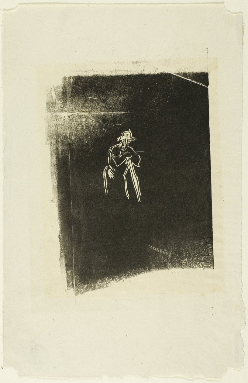 Az ásóján pihenő férfi alkotó: Jean Francois Millet