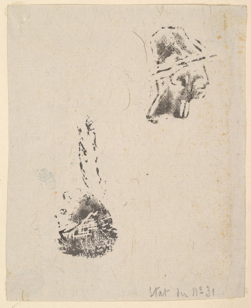 Bizonyíték egy vázlattömbből, 1834-75. alkotó: Jean Francois Millet