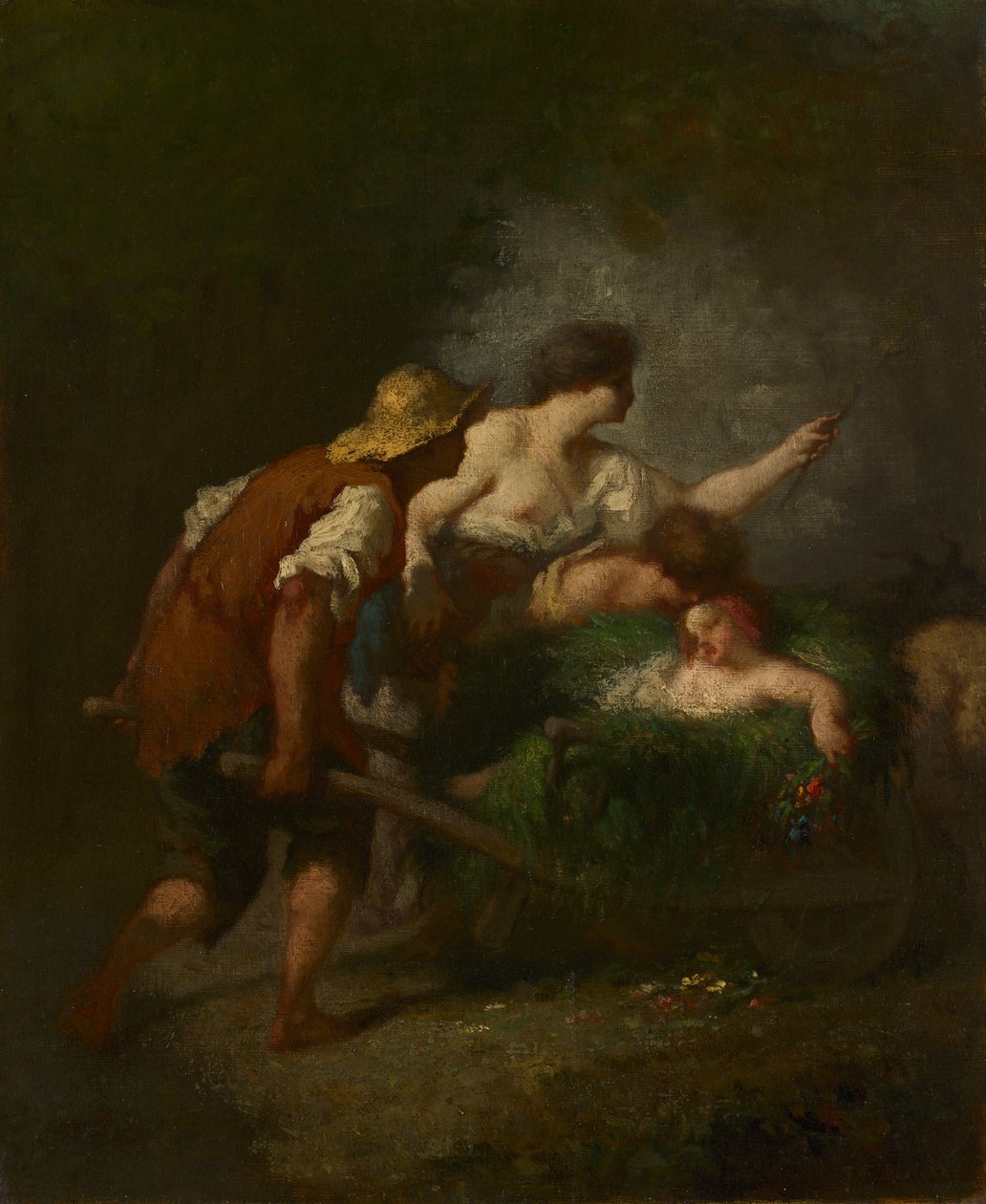 Visszatérés a mezőkről alkotó: Jean Francois Millet