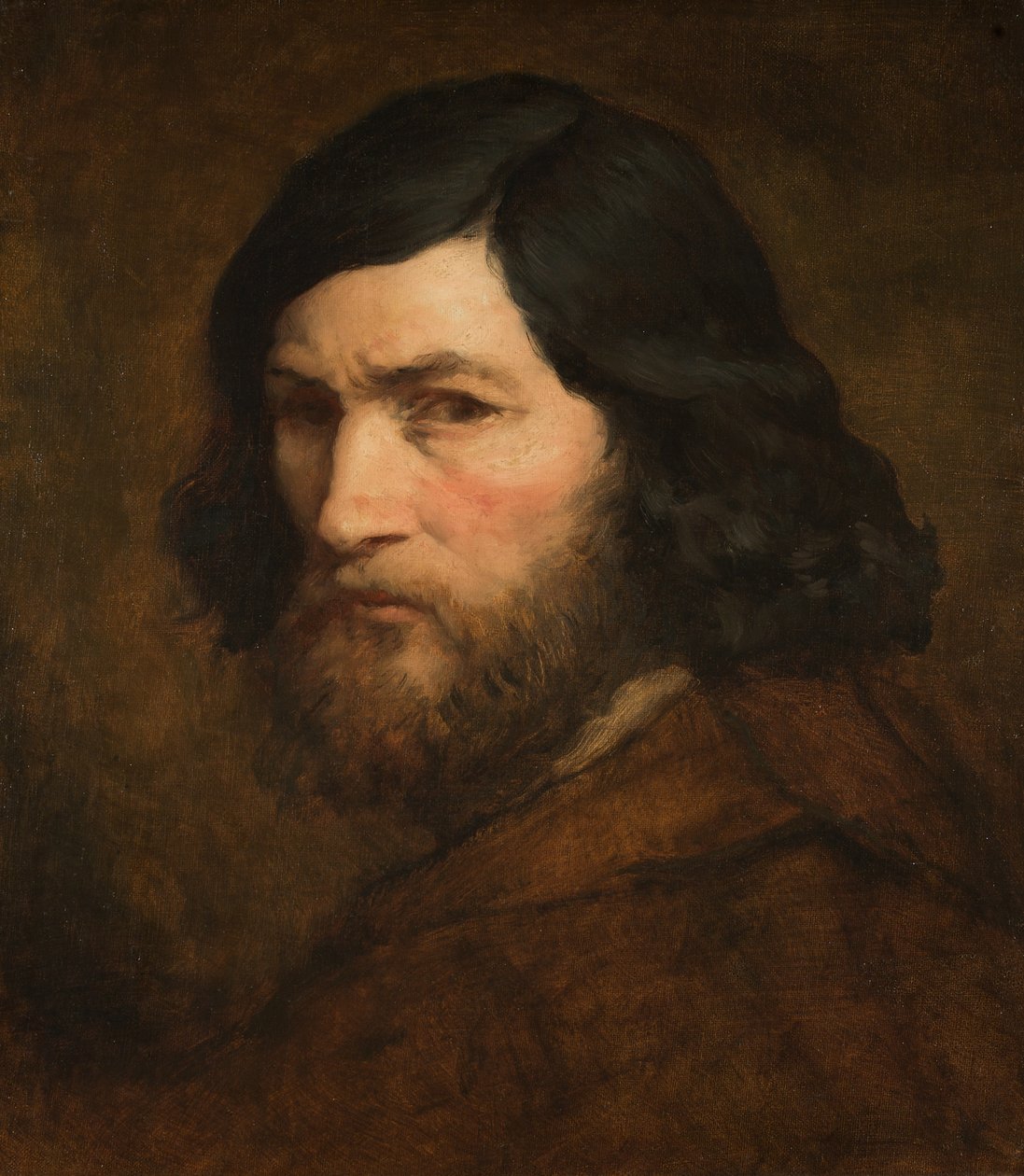 Önarckép, c. 1850. alkotó: Jean Francois Millet