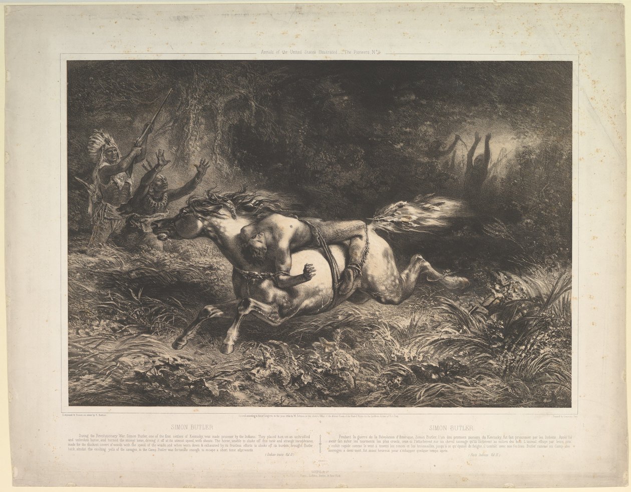 Simon Butler Indian Trails, vol. 1852. II. alkotó: Jean Francois Millet