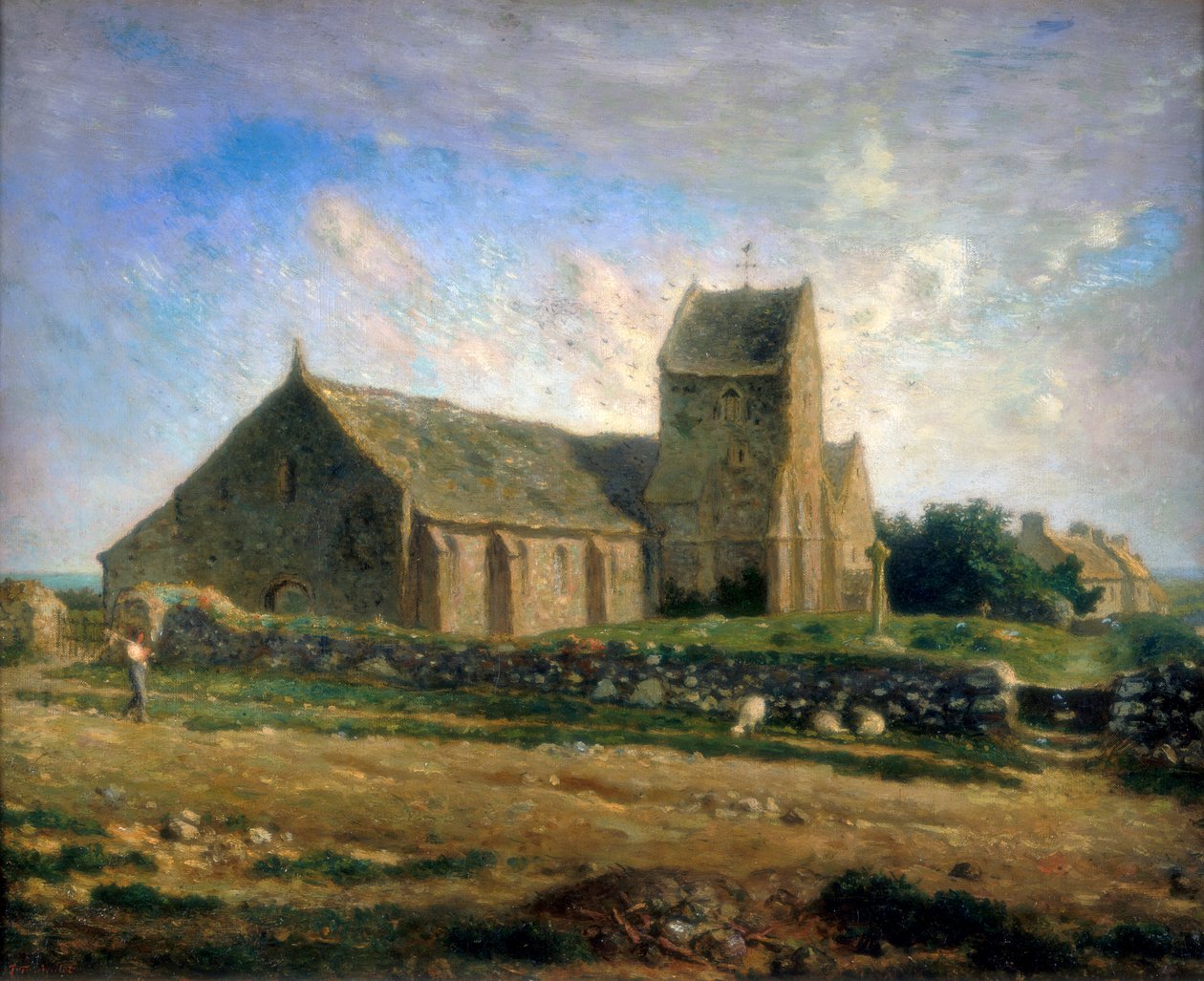 A greville-i templom, 1871-1874 alkotó: Jean Francois Millet