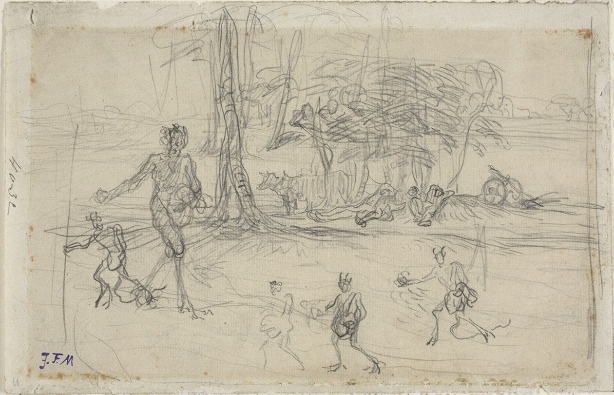 Az ördögvetés alkotó: Jean Francois Millet