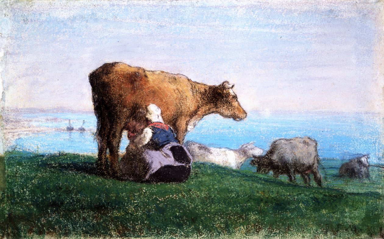 A tejeslány alkotó: Jean Francois Millet