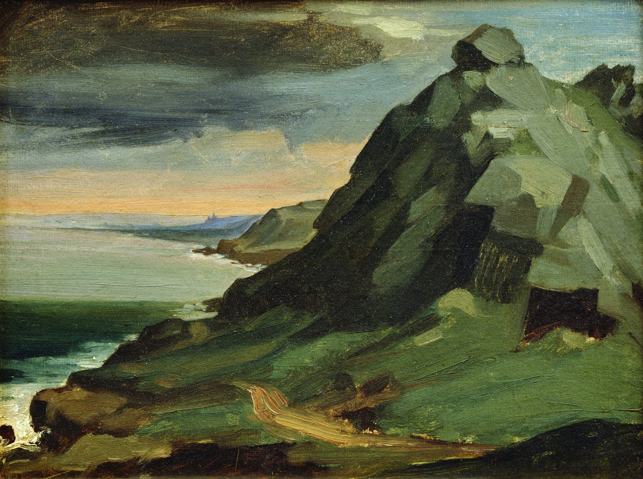 Catel szikla, avagy Hága sziklái, 1844 alkotó: Jean Francois Millet