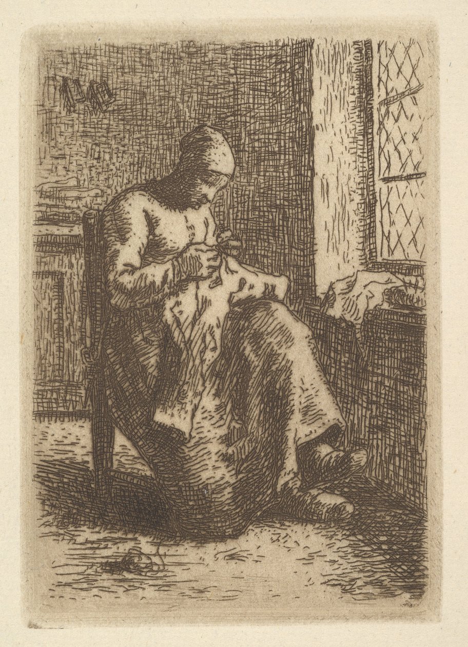 Csatorna, 1855. alkotó: Jean Francois Millet