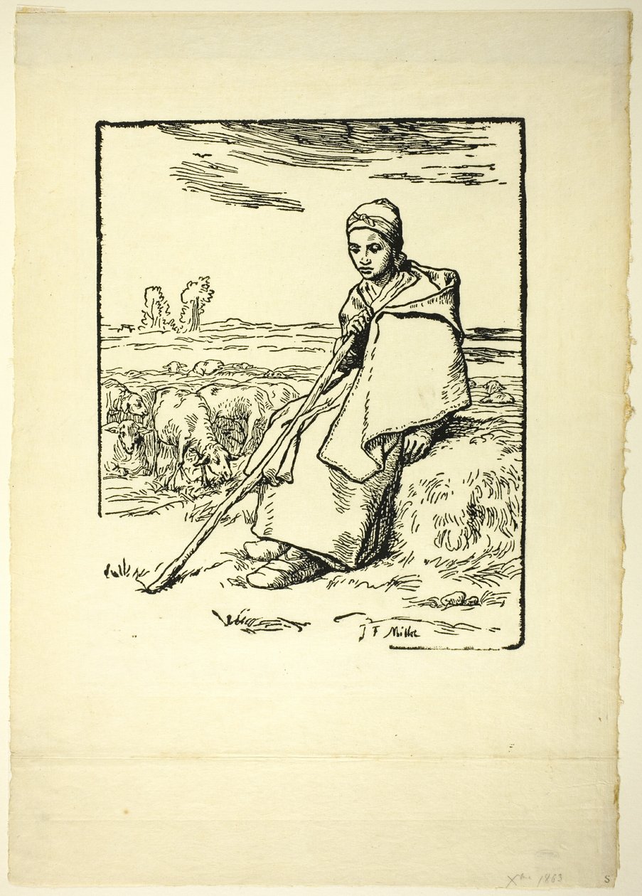 A Pásztorlány alkotó: Jean Francois Millet